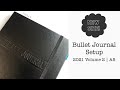 Bullet Journal Setup | 2021 Vol. 2 | A5