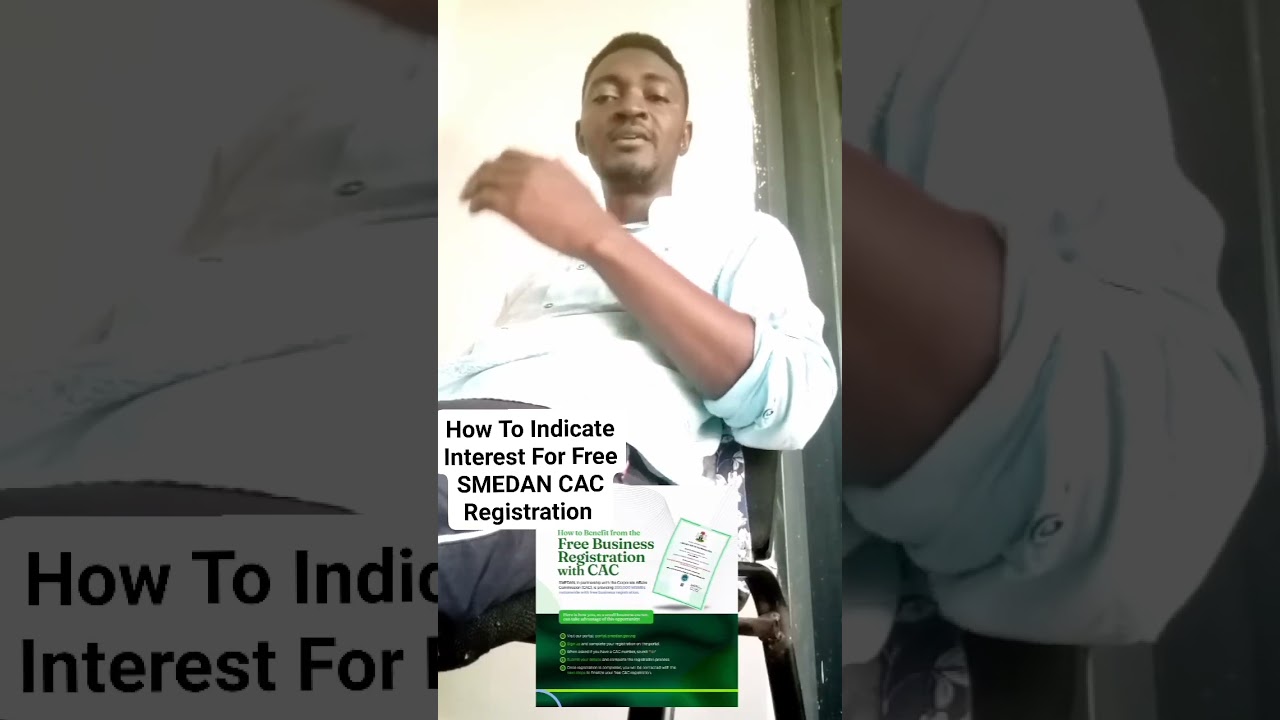 Apply: SMEDAN 250000 Small Business CAC Free Registration 