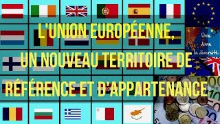 3ème. BREVET. GÉOGRAPHIE. L'UNION EUROPÉENNE, un NOUVEAU TERRITOIRE de RÉFÉRENCE et D'APPARTENANCE.