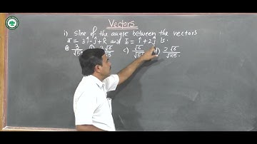 Bridge Course  (Math) || Topic: Vectors part 1 || By Prof. Waybase Sachin