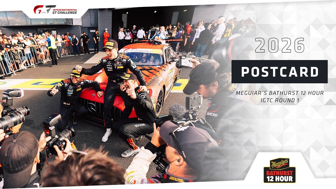 POSTCARD 2026 Bathurst 12 Hour IGTC Motorsport Ace 