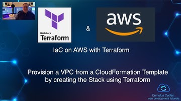 IaC on AWS with Terraform: Provision a VPC from a CloudFormation Template, using Terraform