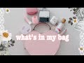 What’s in My Heart Shaped Bag 👛💕