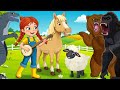 We're going on a bear hunt vs Godzilla vs Kong hunt vs Old MacDonald Had A Farm - Preschool Songs