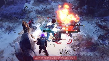 Late game Skirmisher hunker down strat
