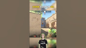 donk 1v4 CLUTCH! | CS2 Faceit Highlights #CS2 #donk #Clutch #shorts