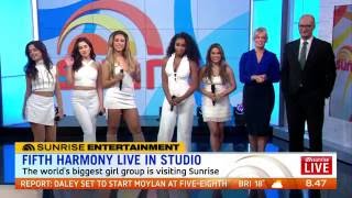 Fifth Harmony - All In My Head (Flex)   Interview - Sunrise Australia