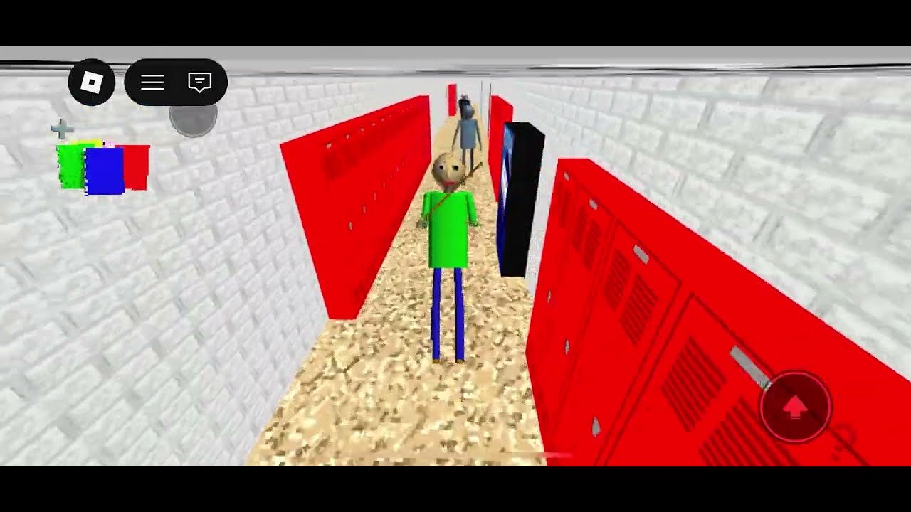 Playing as baldi 
