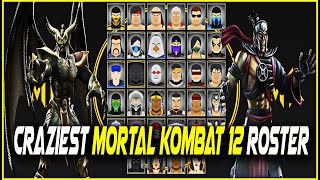 Craziest Mortal Kombat 12 Roster Ever 🔥 - My Roster
