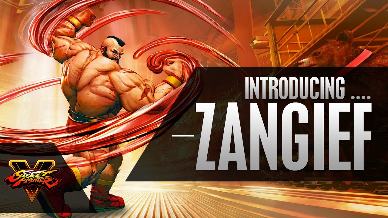 Street Fighter V Character Reveal: Zangief