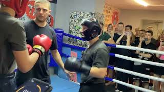 Kickboxing sparr Vankay 1/5