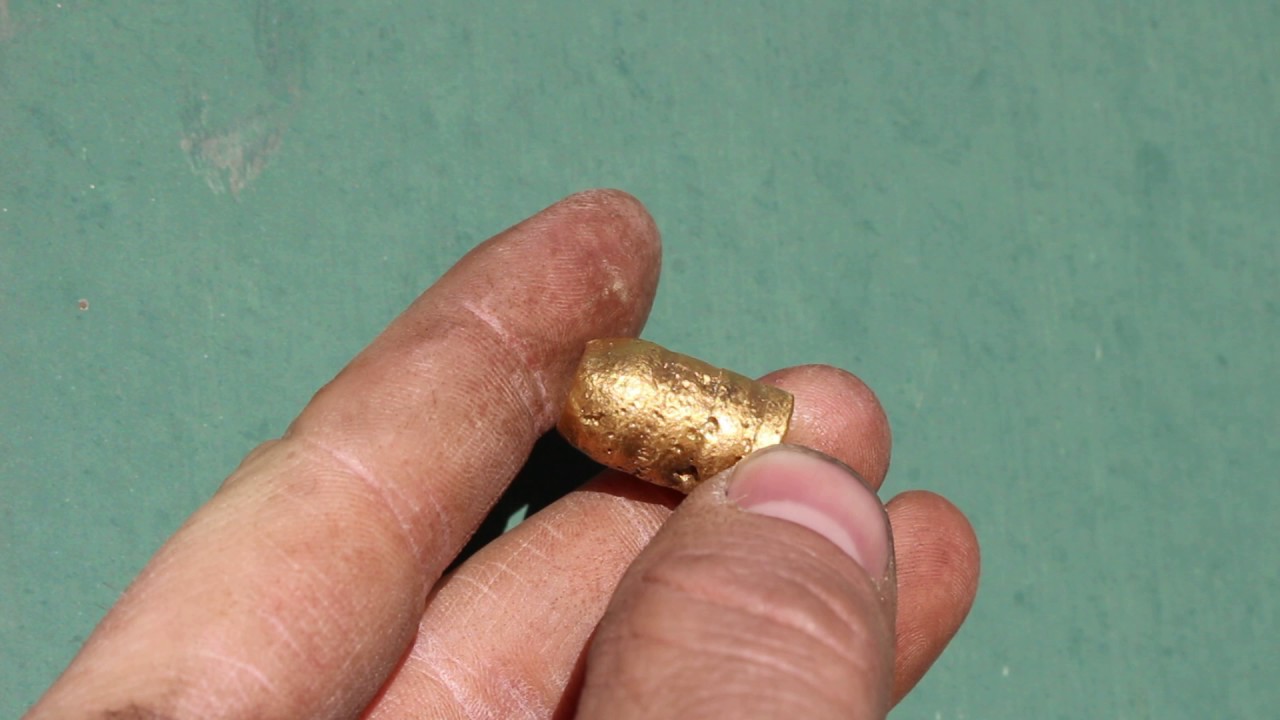 Gold Nugget Bullet - Here is a quick clip from the video I am currently working on.