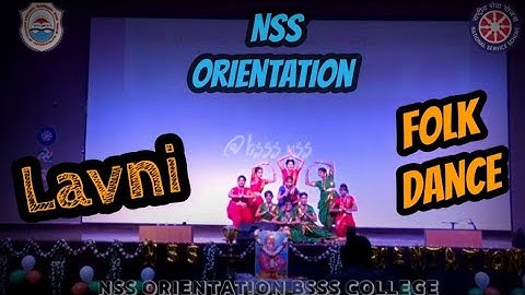 Laavni Folk Based Dance by BSSS NSS UNIT on NSS Orientation Performance No.2