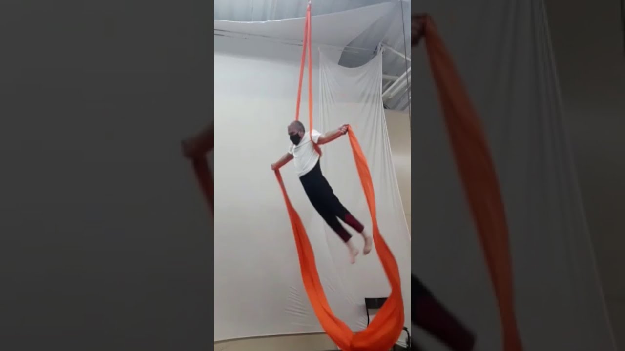 Clipe Alunos 2020 - Laércio - Tecido Acrobático - ART no AR - Circo e Dança