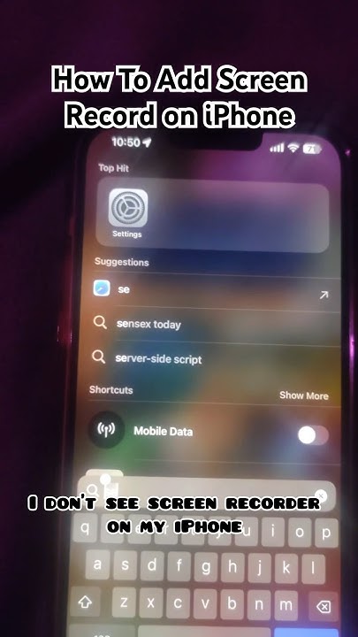 how-to-add-screen-record-on-iphone-screen-recorder-on-iphone
