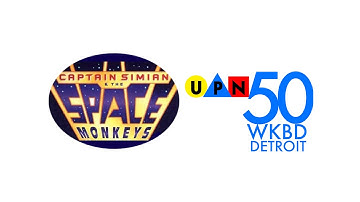 Captain Simian and The Space Monkeys Promo Sunday on UPN 50 WKBD Detroit (September 5,1996)