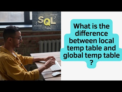 Video: Apa perbedaan antara variabel lokal dan global di SQL Server?