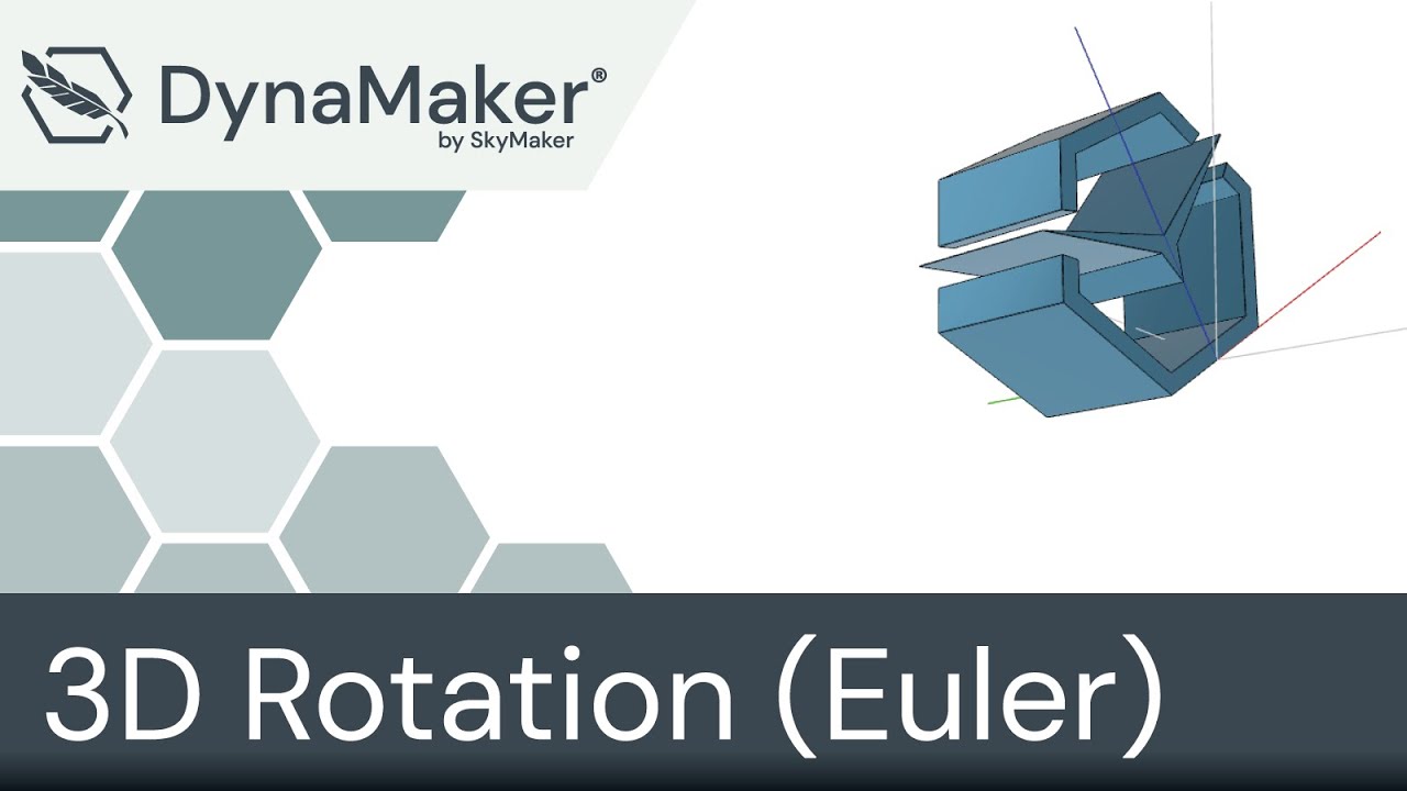 How 3D rotation works in DynaMaker - YouTube
