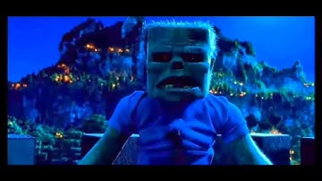 A Minecraft movie (2025) - Steve VS Zombies