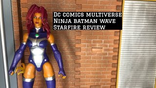 DC Comics Multiverse Ninja Batman Starfire Review
