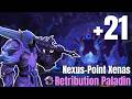 Nexus Point Xenas +21 - Ret Paladin POV - M+ - S1 Midnight