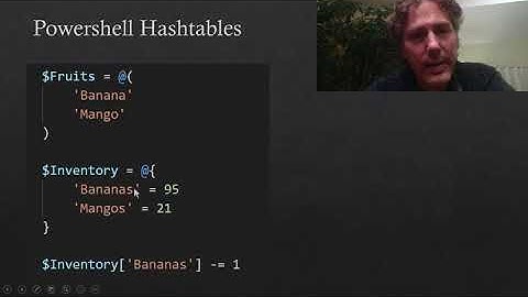 PowerShell Hashtables