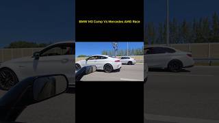 BMW M3 Comp vs AMG vs Z06 #race #ytshorts #corvette #racing