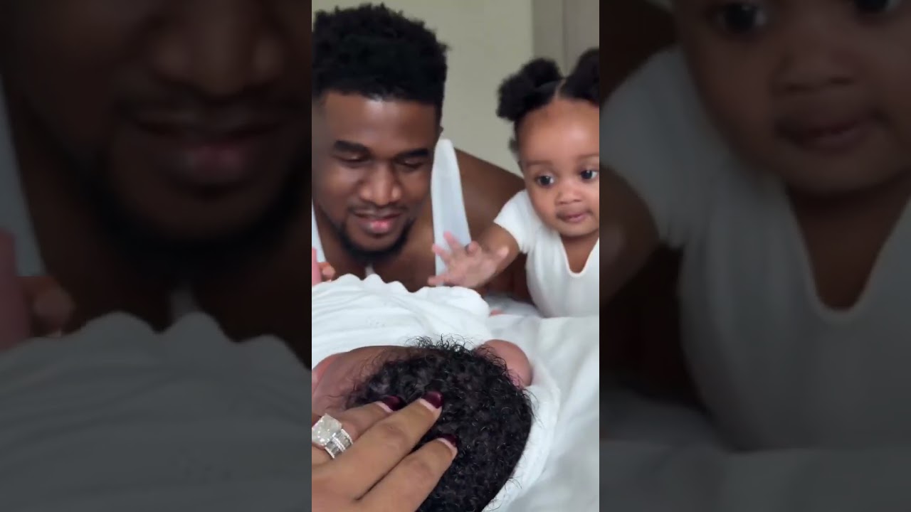 Fashion designer Veekee James and husband Femi Atere welcome baby girl