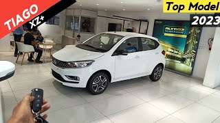 Tata Tiago Top Model 2023 ₹7.10 Lakh ❣️| Tata कि 4⭐ रेटेड Hatchback•Safety के साथ कोई खिलवाड़ नहीं 💪