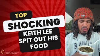 Epic Fail: Keith Lee Spits Out Meal During Live Review|  Worst Nightmare Caught on Camera