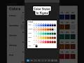 Color Styles in Figma for a Design System #figma #colors #designsystem