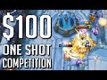 I offered you all $100 for the FLASHIEST ONE SHOT clips