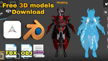 Blood Raven X Suit 6 Star bon PUBG Mobile 3D MODEL PRISMA3D Blender FBX+OBJ+prisma FREE DOWNLOAD