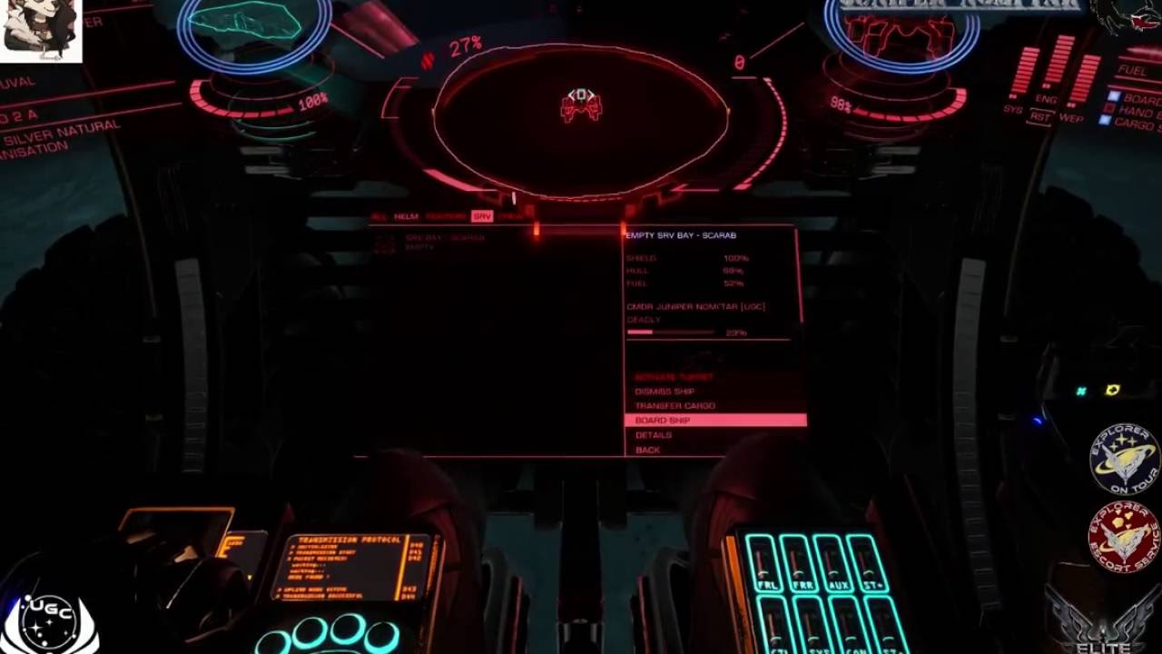 How to dock your SRV