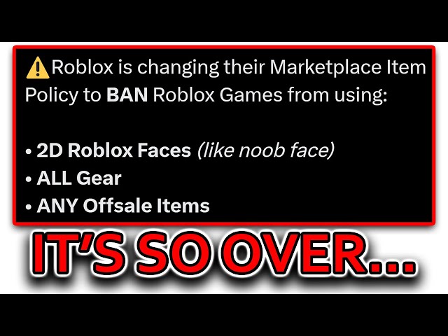 Roblox is DESTROYING All Games 