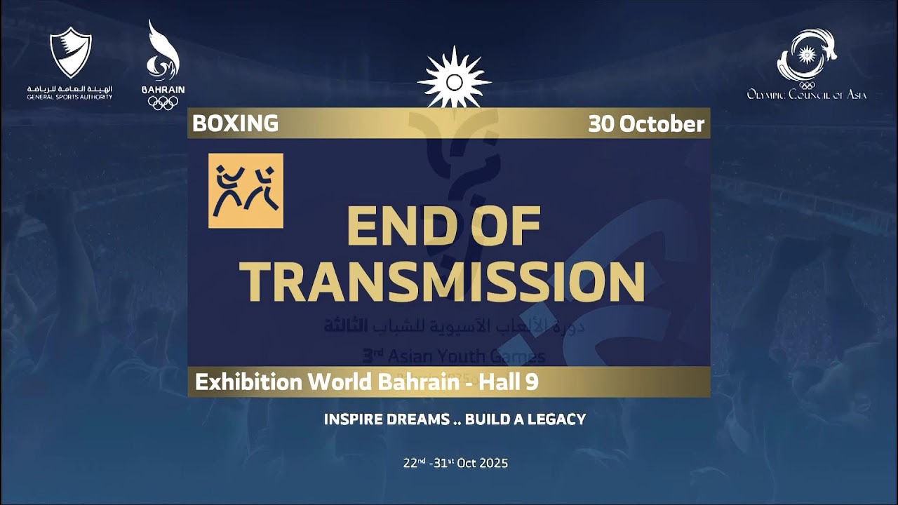 Asian Youth Games Bahrain 2025 - Boxing