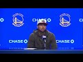 Steph Curry postgame; Warriors beat the New Orleans Pelicans