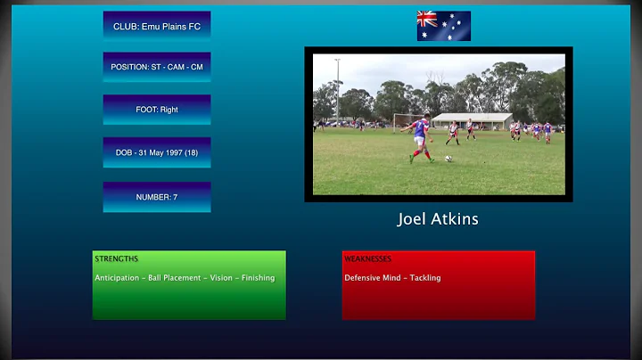 2015 Season Highlights - Joel Atkins - (Football/S...