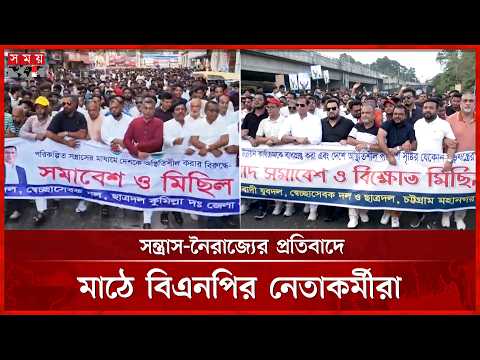 দেশে অস্থিরতা সৃষ্টিকারীদের প্রতিহতে মাঠে থাকার ঘোষণা বিএনপির | BNP | BD Politics | Somoy TV