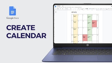 How to Create a Calendar in Google Docs | Make a Calendar In Google Docs