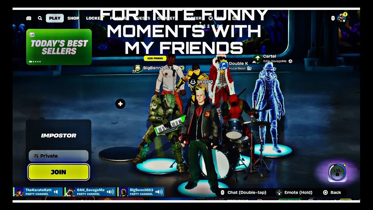 Fortnite Funny Moments With My Friends - YouTube