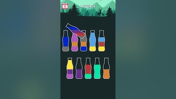 water sort puzzle -sort color puzzle game level 34