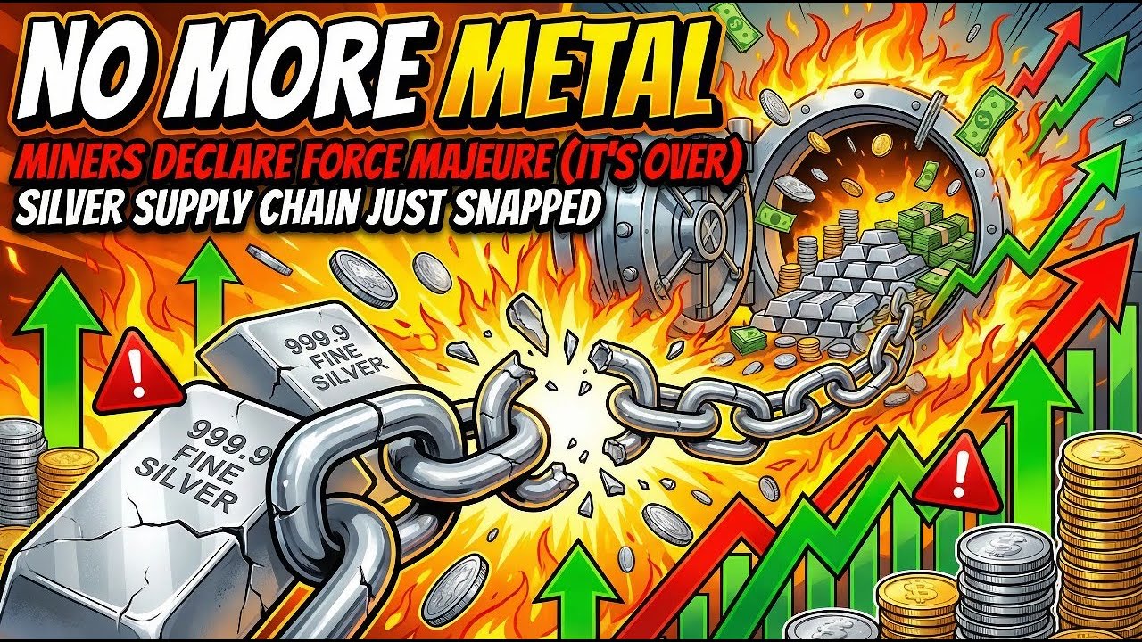 NO MORE METAL": Miners Declare Force Majeure (It's Over) | Silver Supply Chain Just Snapped