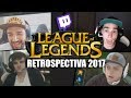 RETROSPECTIVA LOL 2017 - RAGES E MOMENTOS ENGRAÇADOS DAS LIVES