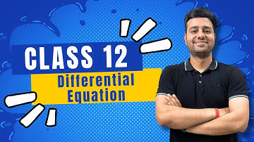 Differential Equation Lec 1  | Class 12 Applied Math