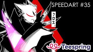 Speedart #35 [Teespring Merch] Cross - Metadora