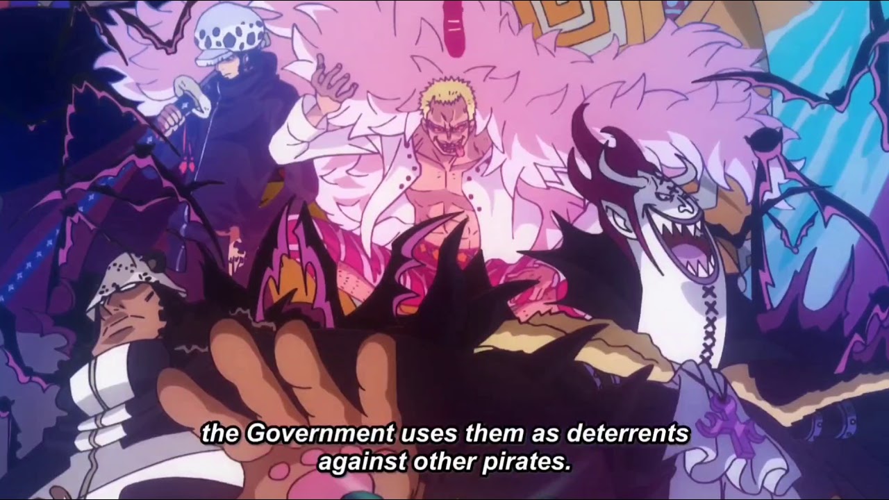 One Piece Episode 957 Government Had Dissolved The Seven Warlords System Omg Youtube