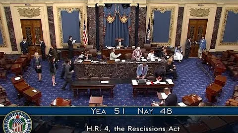 Senate approves $9 billion in taxpayer cuts to public media, foreign aid