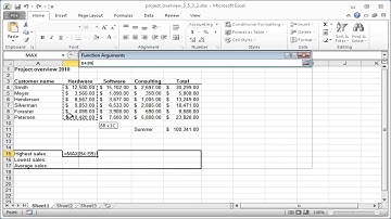 Excel: The show function Wizard