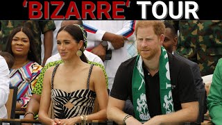 Harry and Meghan’s ‘bizarre’ tour of Nigeria mocked by locals